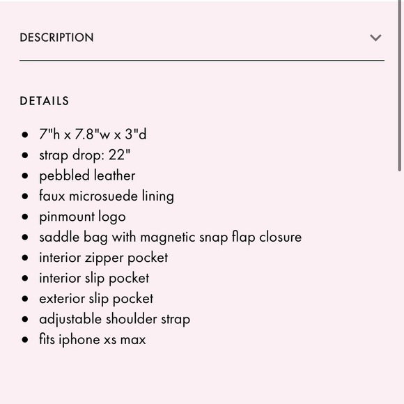 ♠️ SOLD Kate Spade Roulette Small Saddle Bag ♠️ - Picture 6 of 11